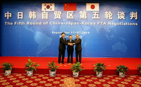 China, Japan, ROK wrap up 5th round of FTA talks - ảnh 1